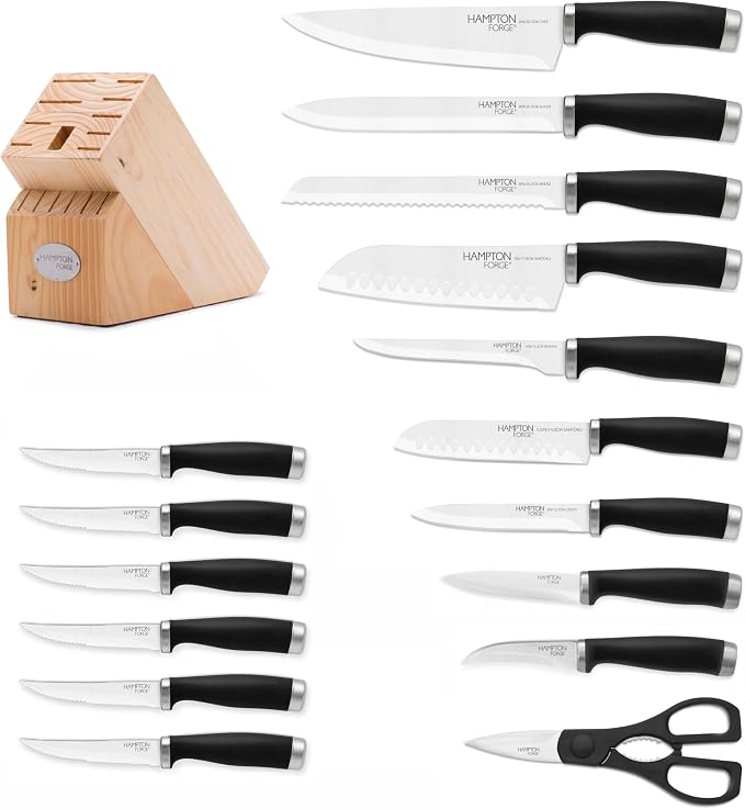 Hampton Forge HMC01B010B Epicure 17-Piece Cutlery Set - Image 2