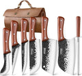 Topfeel 8PCS Chef Butcher Fish Knife Set by Topfeel