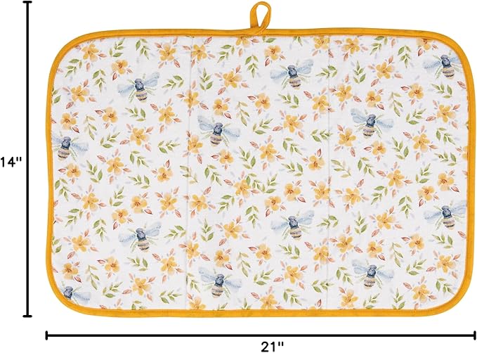Primitives by Kathy Decorative Kitchen Drying Mat, Full Color Design, - Image 5