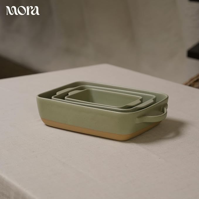 Mora Ceramic Set of 2 Baking Dishes - Image 7