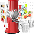 Cambom Rotary Cheese Grater Hand Crank Cheese Shredder by Cambom