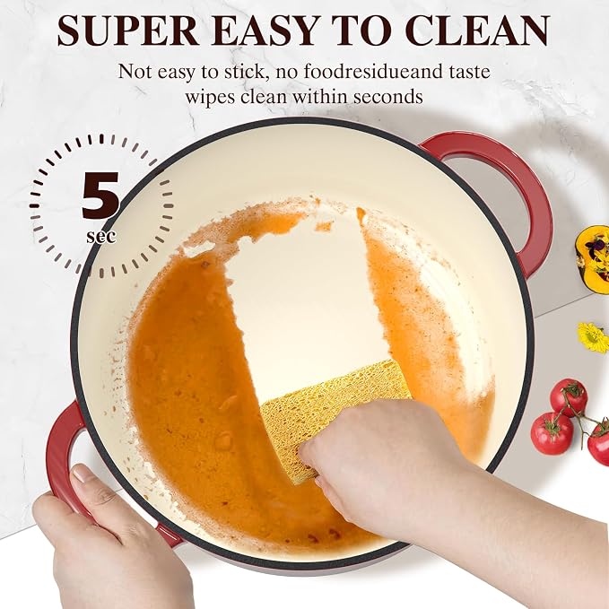 Enameled Cast Iron Dutch Oven - Image 3