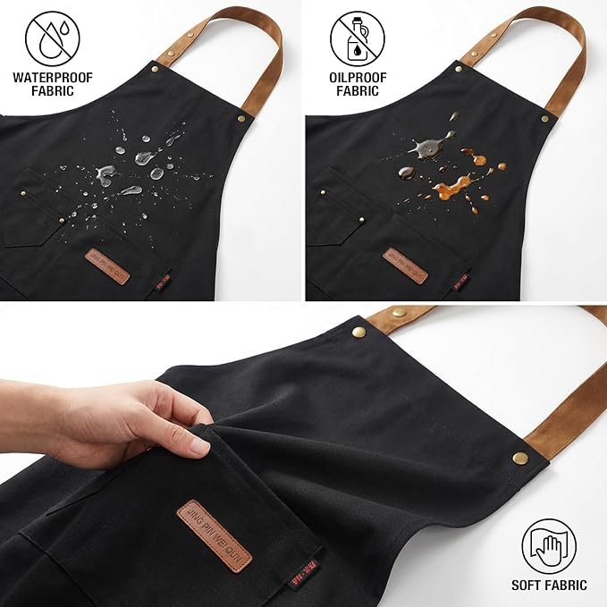 My Meat is 100% Going in Your Mouth Sign Apron - Image 3