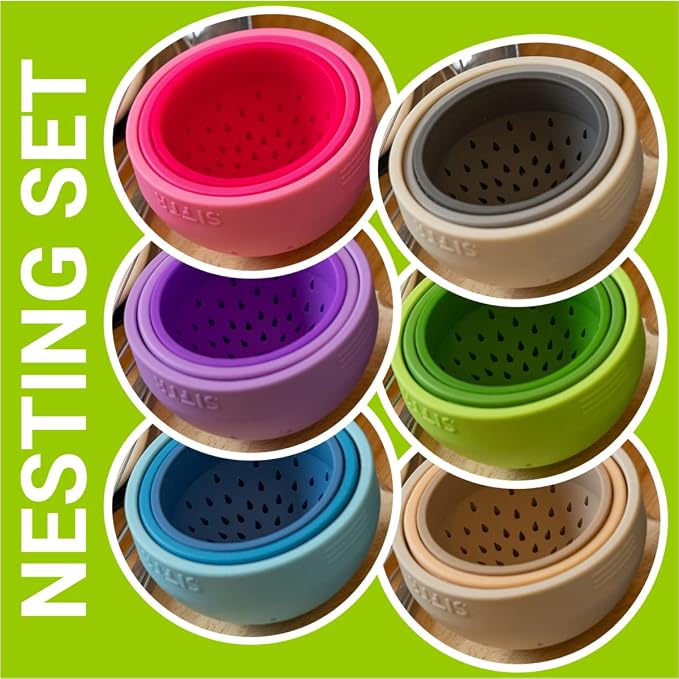 Nesting Can Strainer Mini Colander Set - Image 5