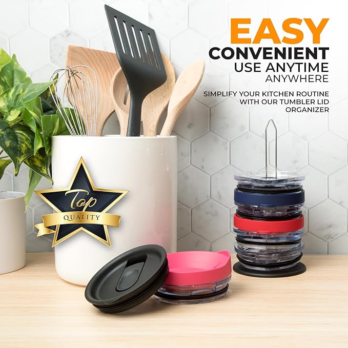 ELYPRO - Revolutionary Tumbler Lid Organizer - Image 5