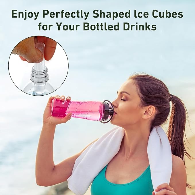 Water Bottle Silicone Ice Cube Tray by Lily's Home - Image 6