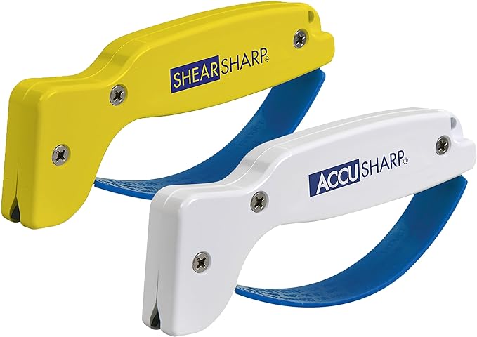 AccuSharp Hand-Held Carbide Blade Sharpener & ShearSharp Scissor Sharpener by AccuSharpKnifeSharpeners