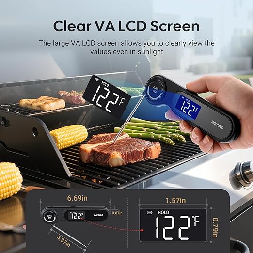 0.5 Seconds Rechargeable Instant Read Meat Thermometer - Image 6