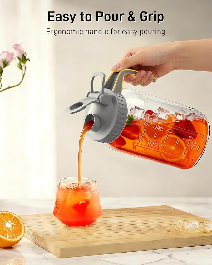 OneDream 2 Pack Glass Pitcher - Image 4