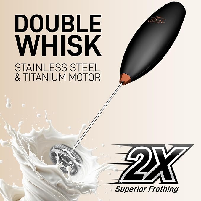 Zulay Kitchen Whisk Milk Frother - Image 4