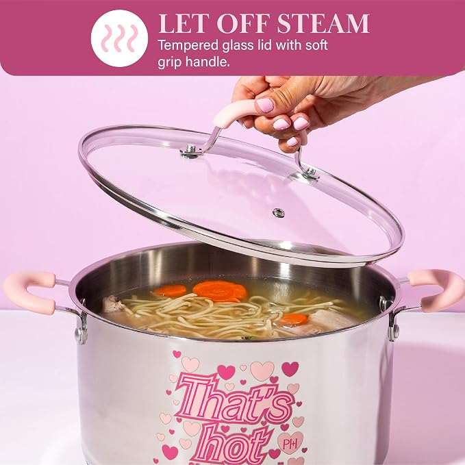 Paris Hilton Stainless Steel Stock Pot - Image 5