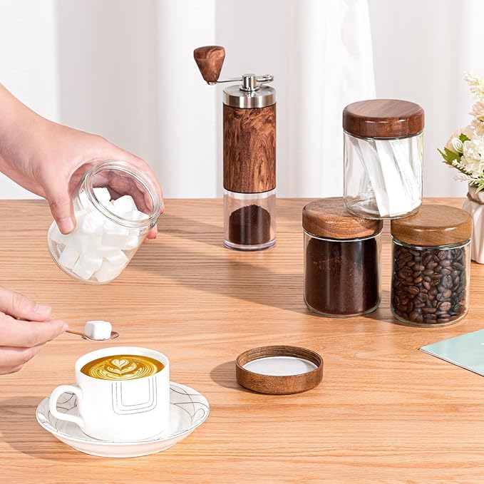 Yangbaga 12Pcs Glass Spice Jars - Image 6