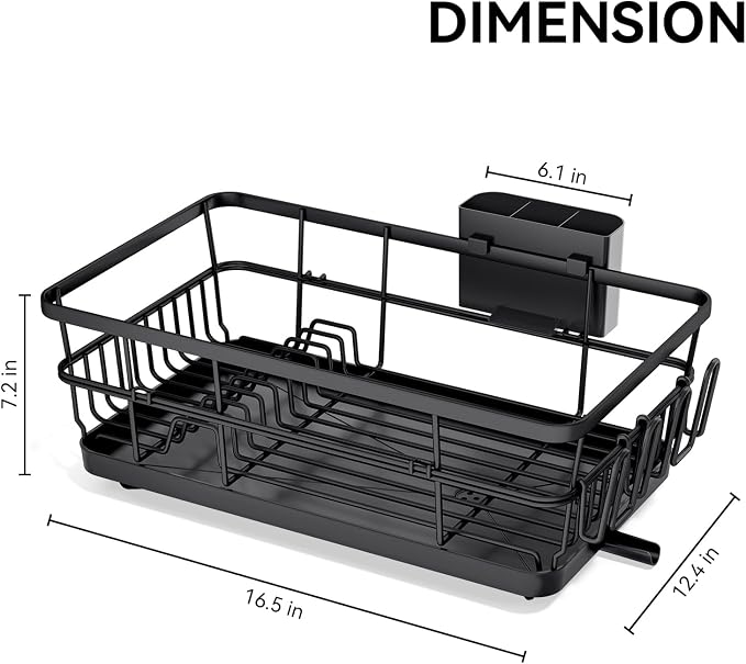TOOLF Dish Drying Rack, Dish Racks - Image 8