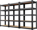 3-Pack 5-Tier Heavy Duty Garage Shelving Units by Unknown