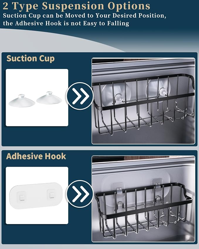 Consumest Sponge Holder Sink Caddy - Image 3