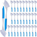 Hsei 30 Pcs Blue Kitchen Scrub Dish Brush Bulk by Hsei