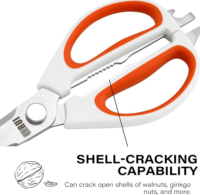Kitchen Scissors with Magnetic Holder Heavy Duty Magnetic Scissors - Image 8