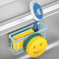MURLONG Sponge Holder Smiley Face, Sink Caddy by MURLONG