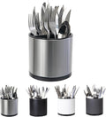 LIBODOUR Kitchen Utensil Holder Extra Large 360°Rotating by ModernandFarmhouseUtensilHolder