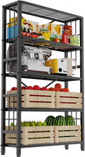 GIOTORENT 5-Wire Heavy-Duty Shelf, Standing Storage Shelves, Metal Shelving by GIOTORENT