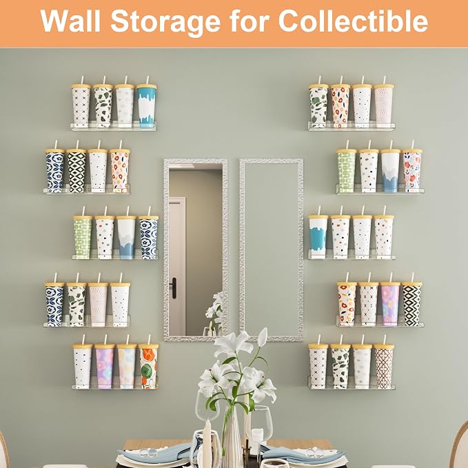 upsimples 16 Pack Acrylic Shelves - Image 7