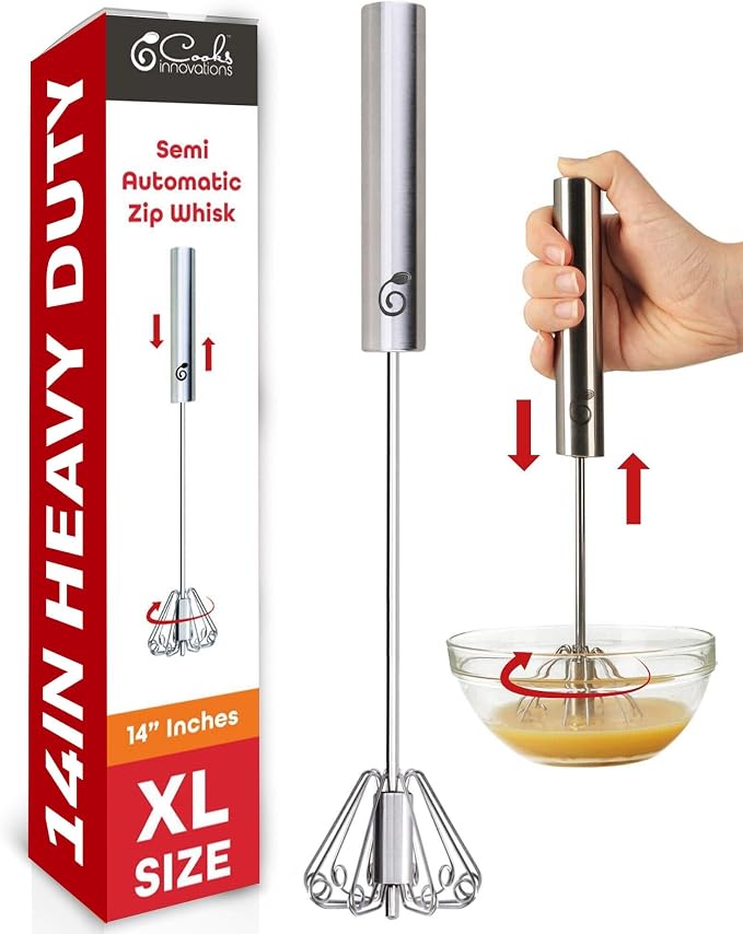 14 Inch Stainless Steel Egg Beater by CooksInnovations