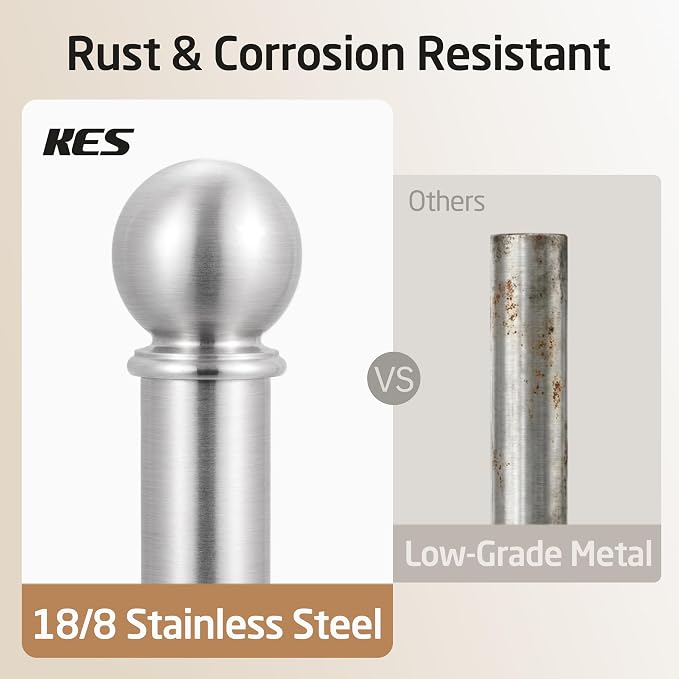 KES Anti-Slip Marble Paper Towel Holder Countertop - Image 5