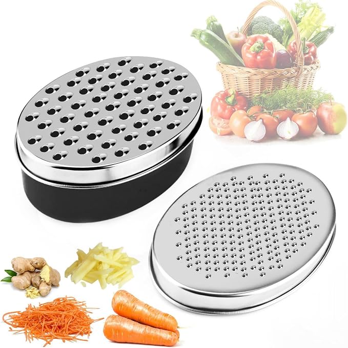 Stainless Steel Cheese Grater by Kunovo