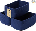 MiniArk Small Storage Baskets for Organizing | Closet Organizer Bins | Shelf by MiniArkStorageBasketsHome