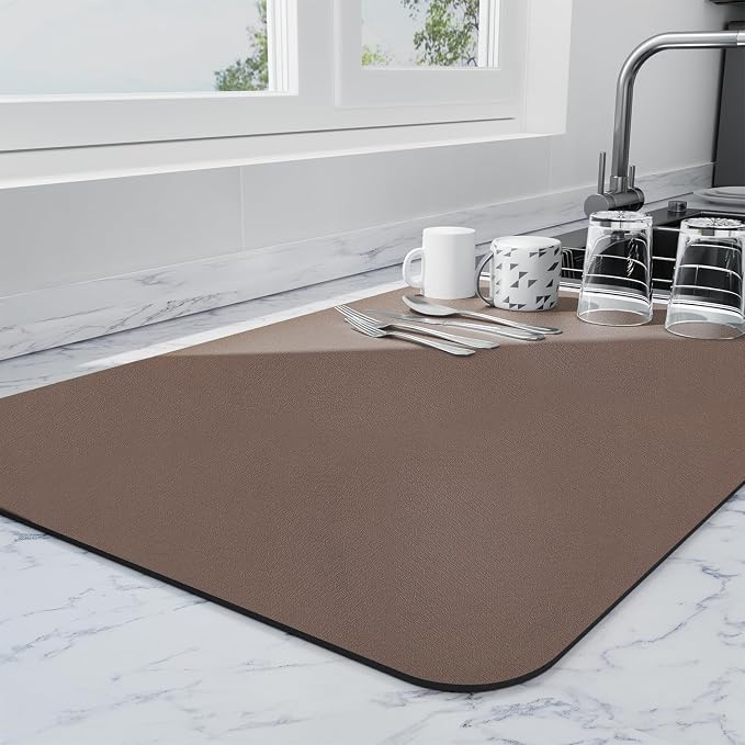 Ecotrim - Dish Drying Mat for Kitchen Counter | Coffee Bar Mat for Countertops by Unknown