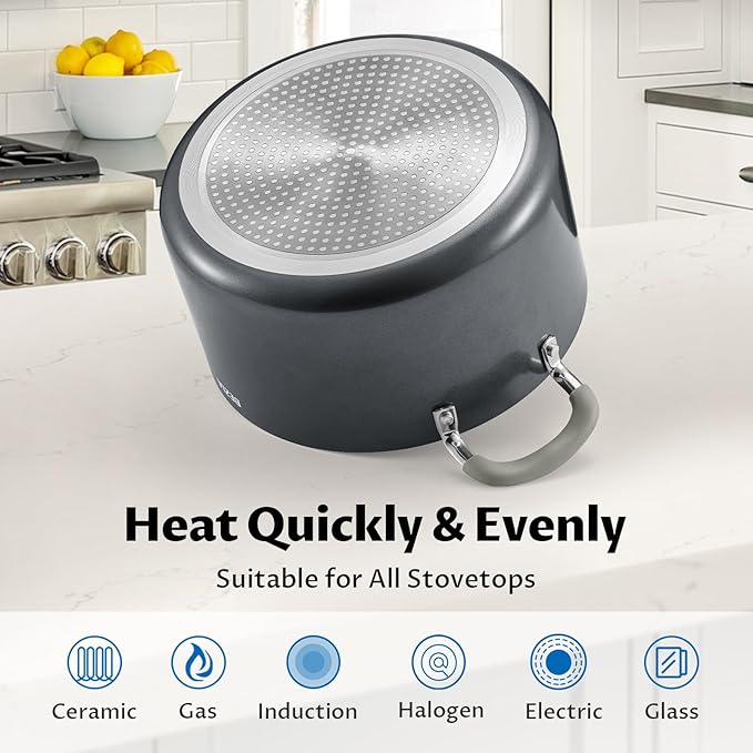 6 Quart Nonstick Stock Pot - Image 5