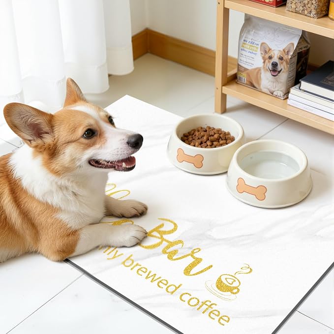 Findosom Dish Drying Mat, Cuttable Drying Mat - Image 3