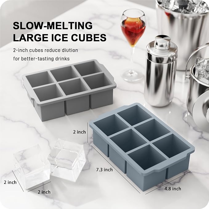 VLM 3 Packs Large Ice Cube Molds - Image 2