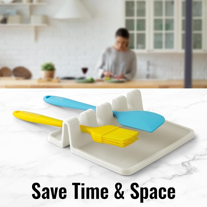 Zulay Kitchen Silicone Utensil Rest - Image 7