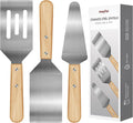 3 Pieces Stainless Steel Spatula Set, Metal Spatula by AmyFei