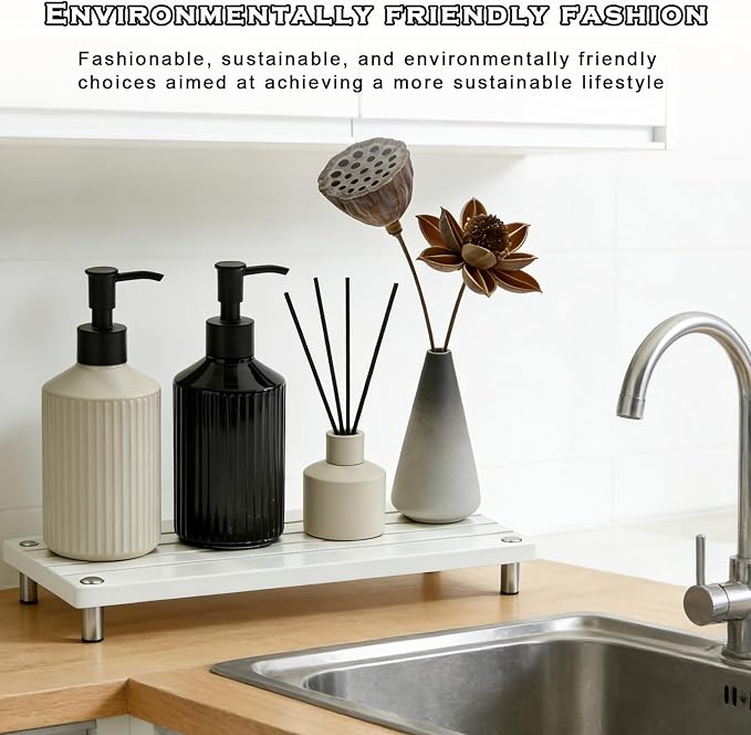 Durable Kitchen Sink Organizer, Instant Dry Sink Caddy - Image 4
