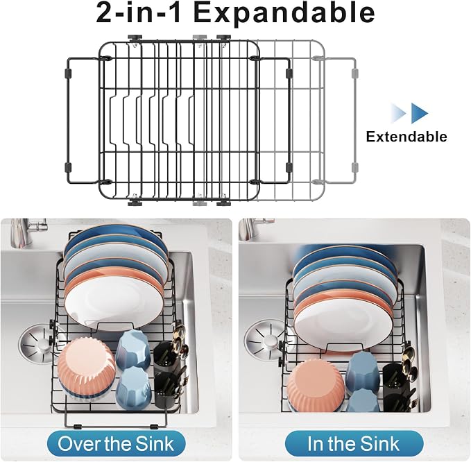 iSPECLE Expandable Dish Drying Rack - Image 6