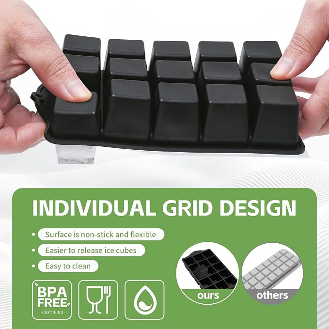 FANYITY Silicone Ice Cube Tray - Image 3