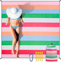 HIHOHO Beach Blanket Waterproof Sandproof Extra Large Beach Mat 79" X by HIHOHO