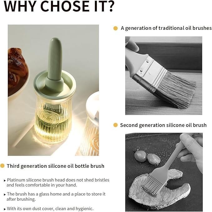 Oil Dispenser with Brush - Image 3
