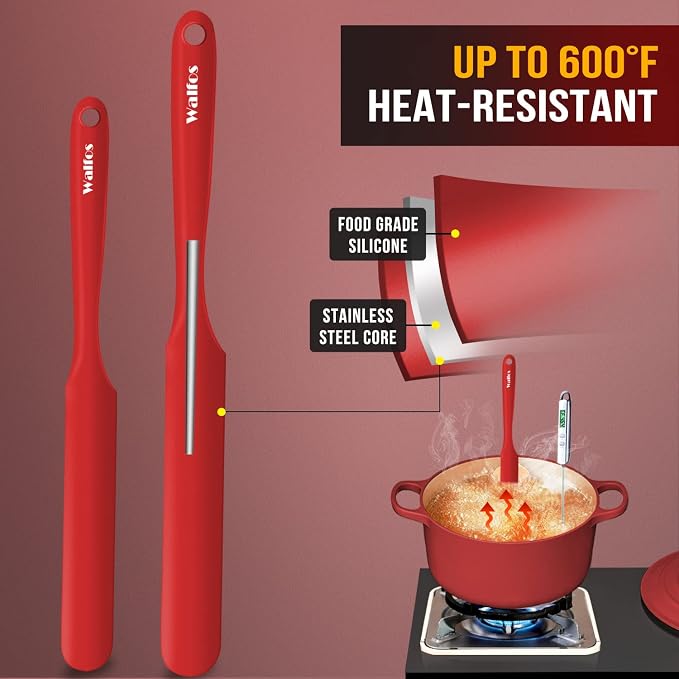Walfos Silicone Jar Spatula - Image 4