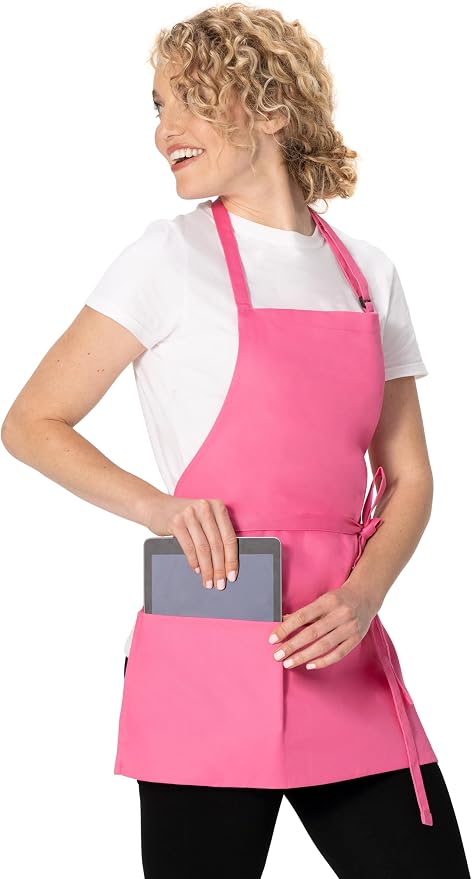 Chef Works Unisex Three Pocket Apron - Image 3