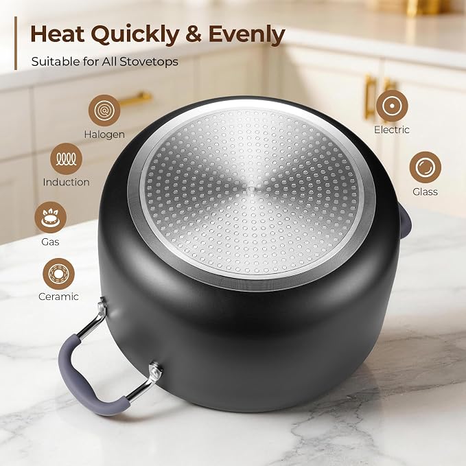 10 Quart Nonstick Stock Pot - Image 3