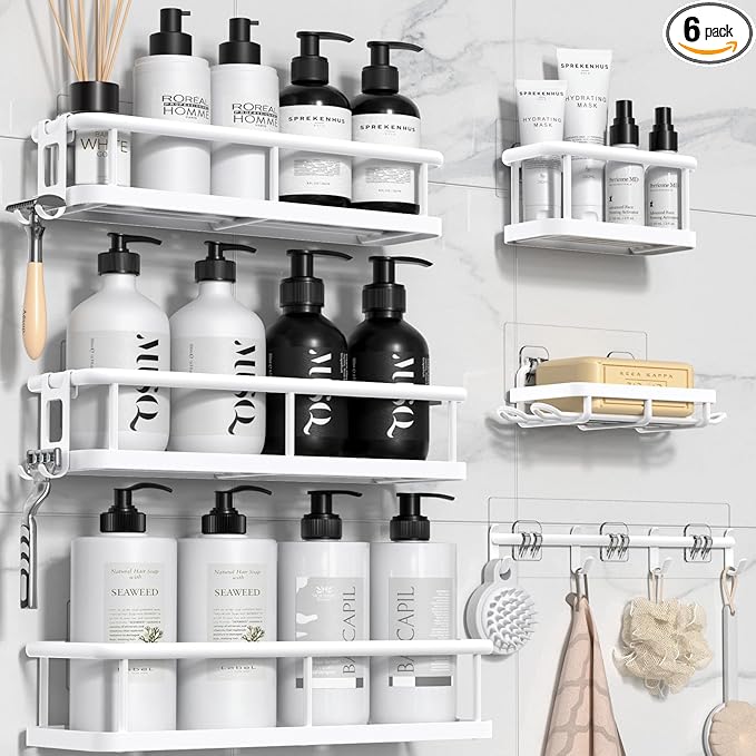 YASONIC Shower Caddy, Large Capacity Bath Organizer by YASONIC