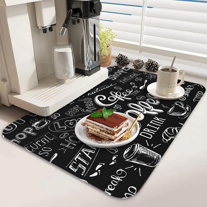 Dish Drying Mat for Kitchen Counter 2 Pack - Image 3