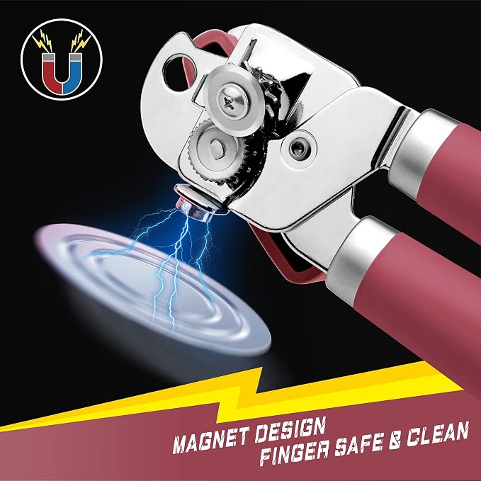 PrinChef Can Opener Manual, Can Tin Bottle Opener - Image 2