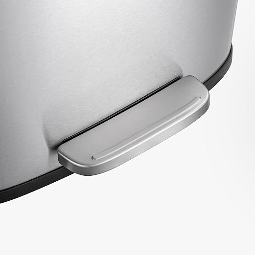 QUALIAZERO 50L / 13 Gallon Stainless Steel Step-On Kitchen Trash Can Soft-Close - Image 8
