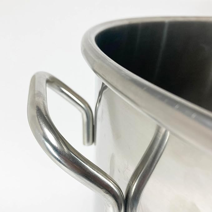 Bayou Classic 1124 24-qt Stainless Stockpot w/Lid And Basket Includes Vented - Image 4