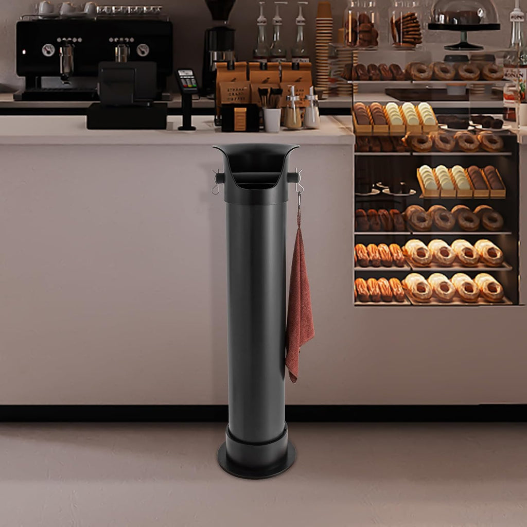 Knock Box for Coffee Grounds Commercial Floor Standing Knockbox with