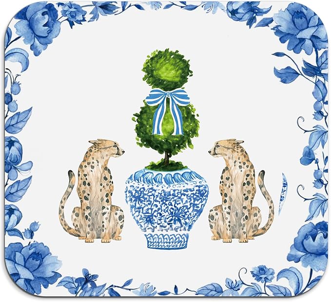Chinoiserie Dish Drying Mat by Unknown